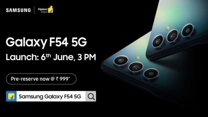 Galaxy F54 5G pre-booking