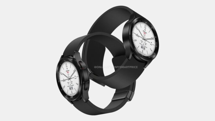 Galaxy Watch 6 classic renders