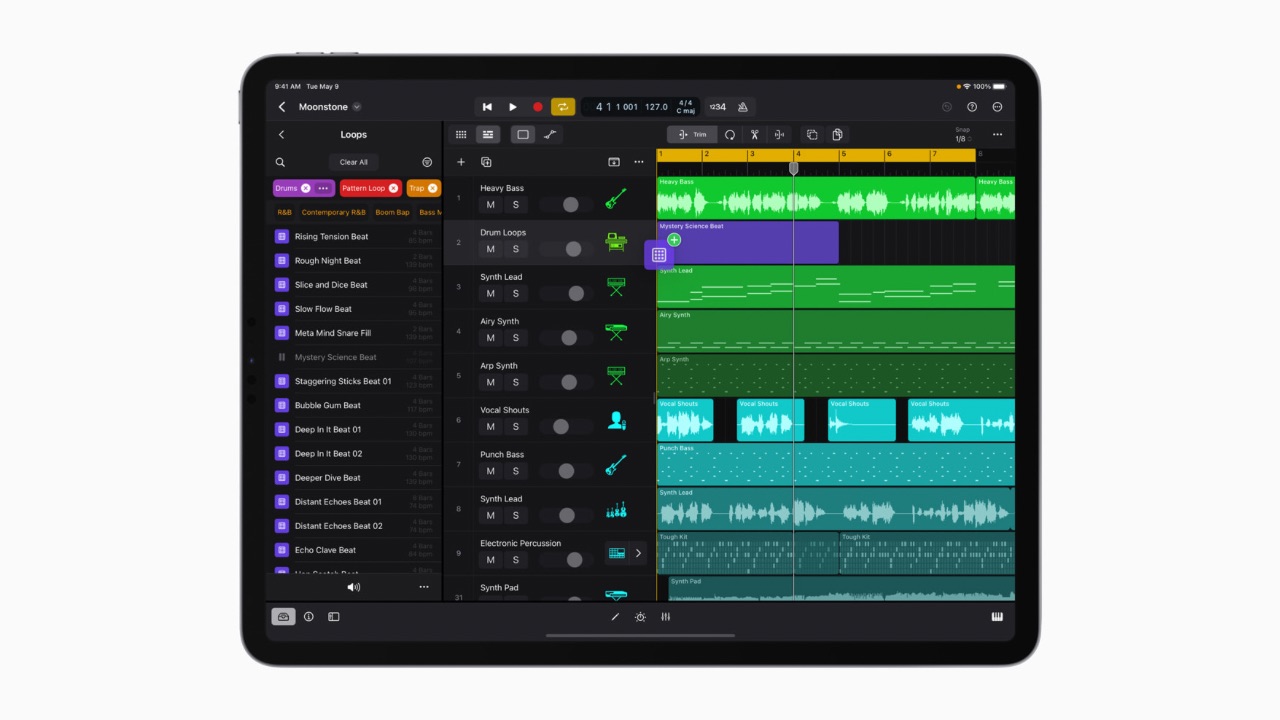 Logic Pro for iPads