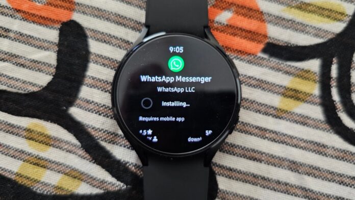 WhatsApp Wear OS