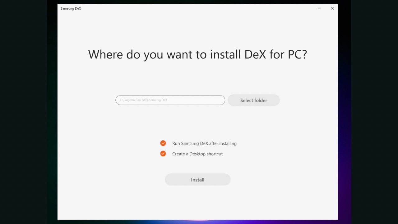 DeX on Pc step 3