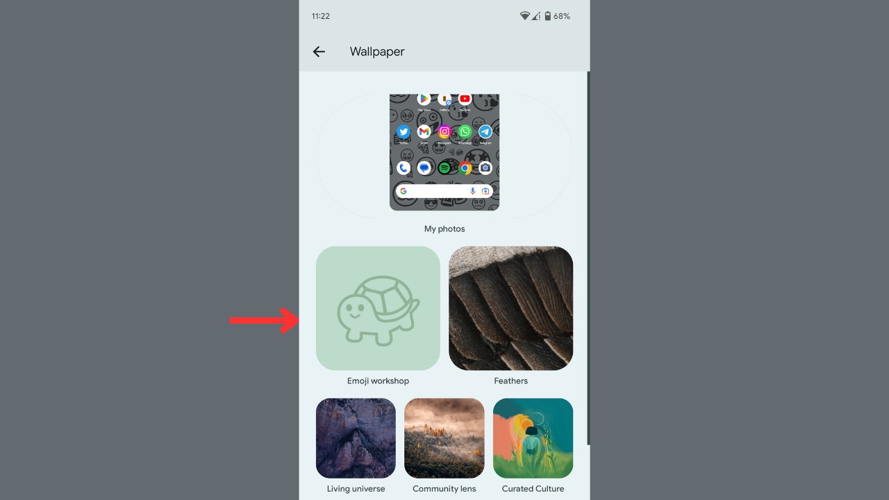 How to set Emoji wallpapers on Pixel phones