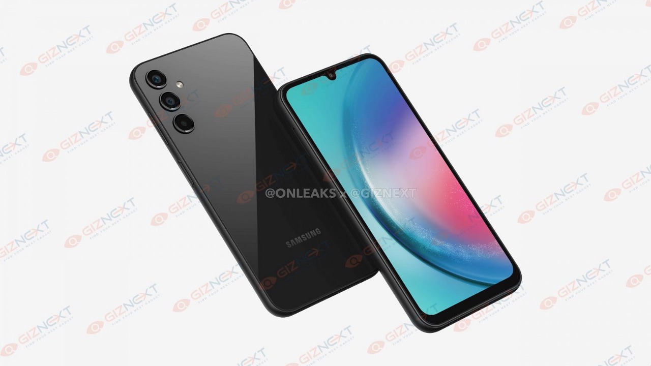 Galaxy A25 renders