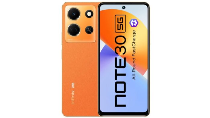 Infinix Note 30 5G orange