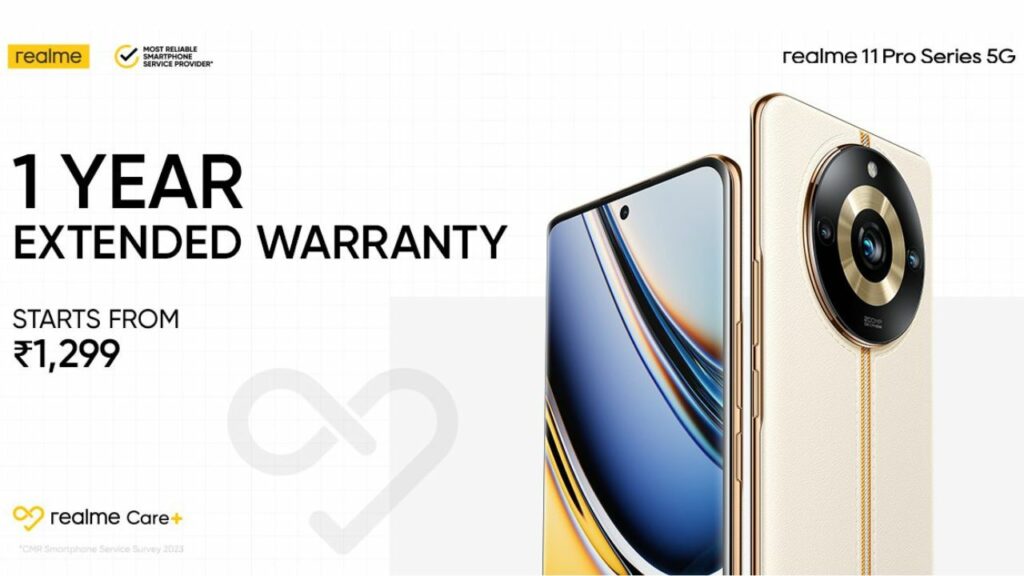 Realme 11 pro extended warranty
