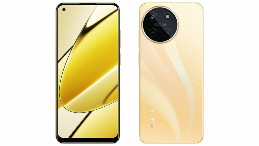 Realme 11 gold