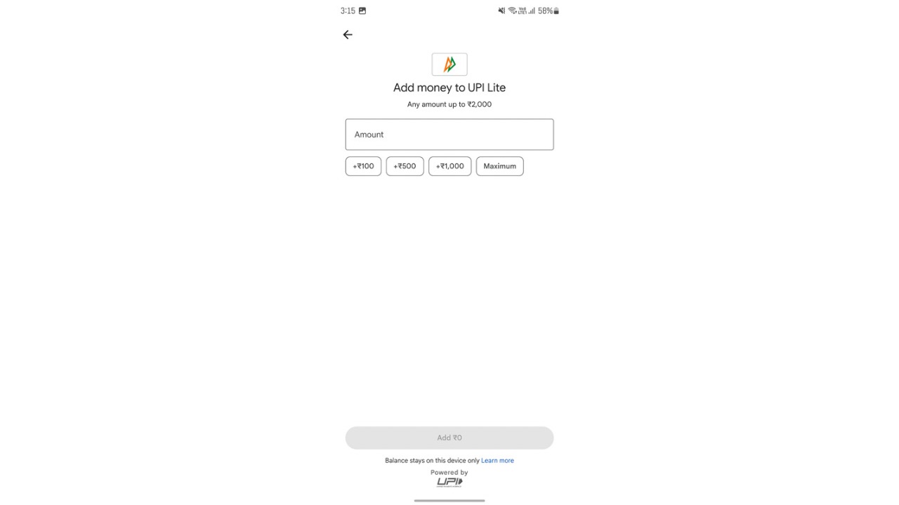 Google Pay payments without UPI Pin