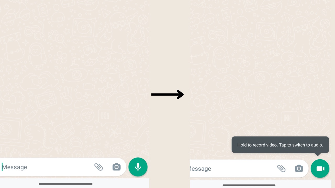 Whatsapp video messages step2