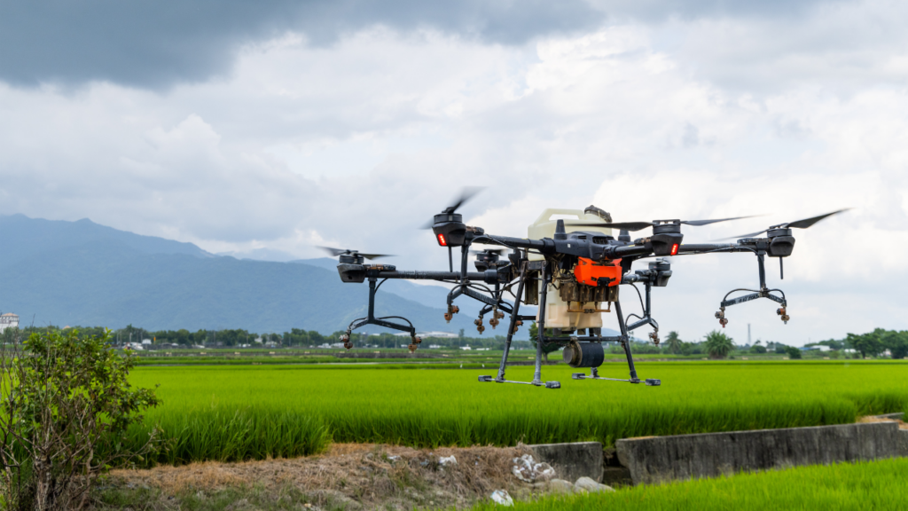 Drones farming in India