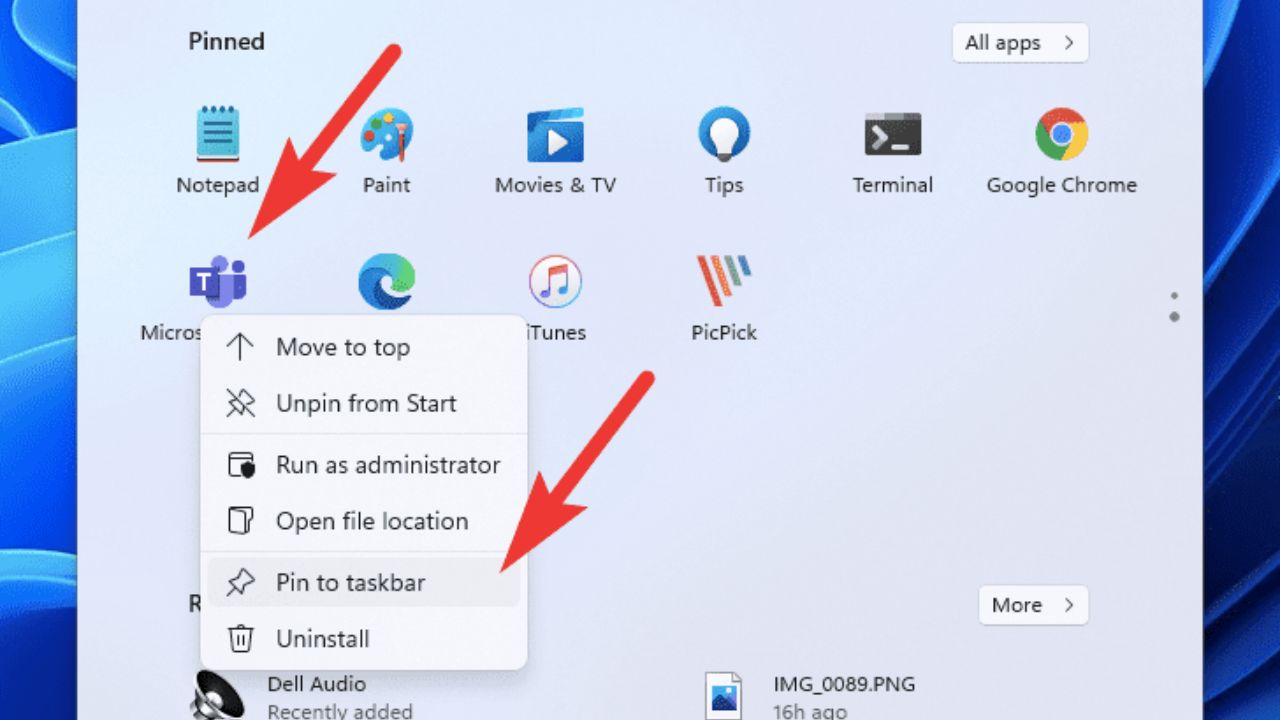 Top 5 Ways to Pin App to Taskbar in Windows 11