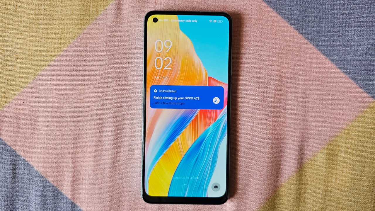 Oppo A78 display