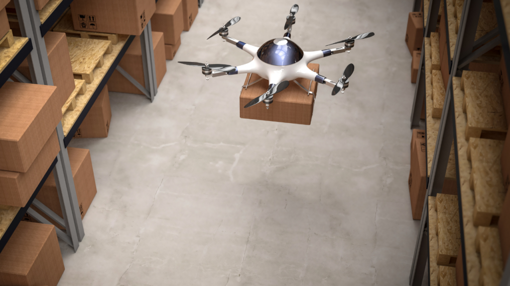 drone in logistic