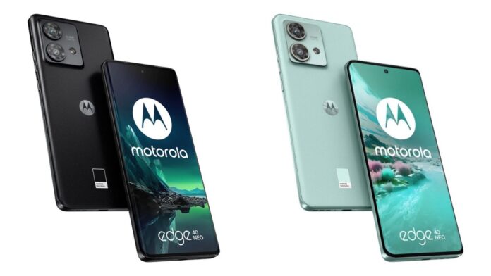 Motorola Edge 40 neo renders