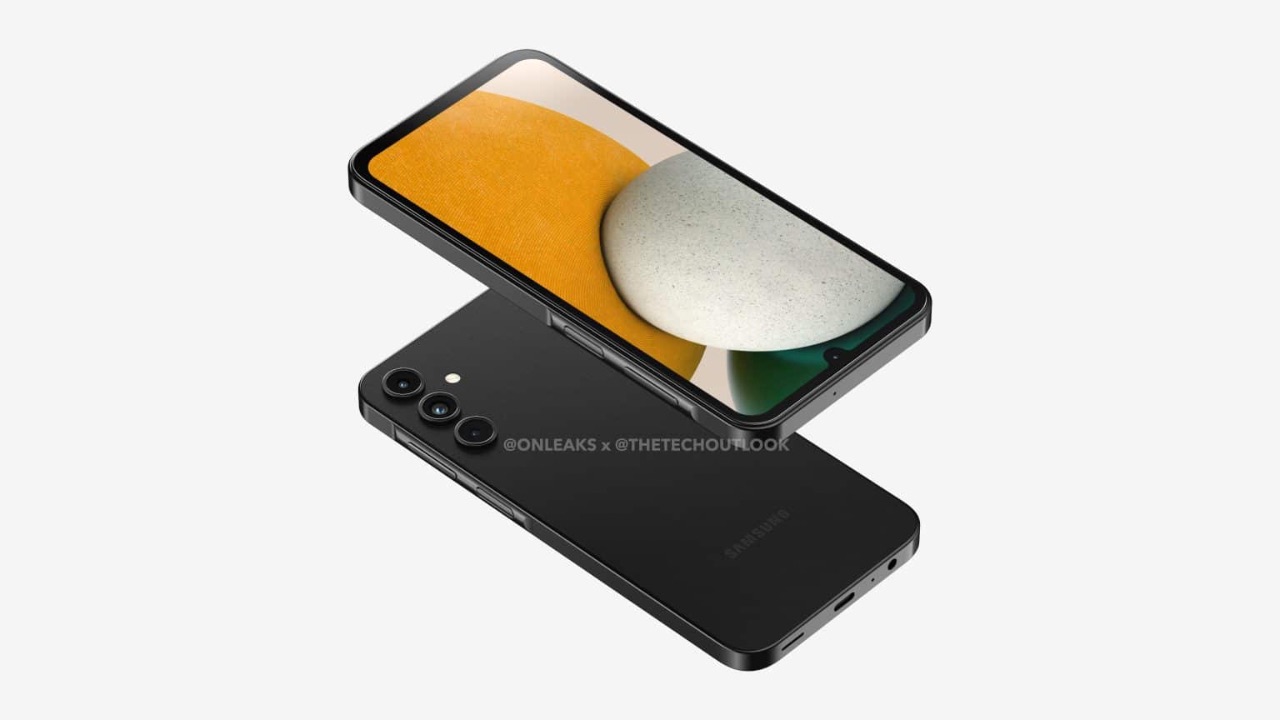 Galaxy a15 black render