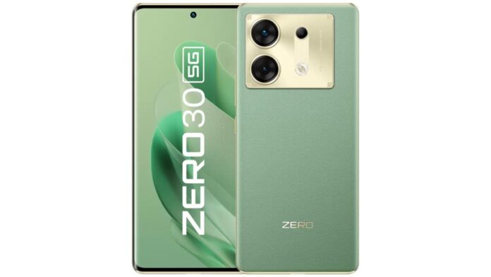 Infinix zero 30 5g green