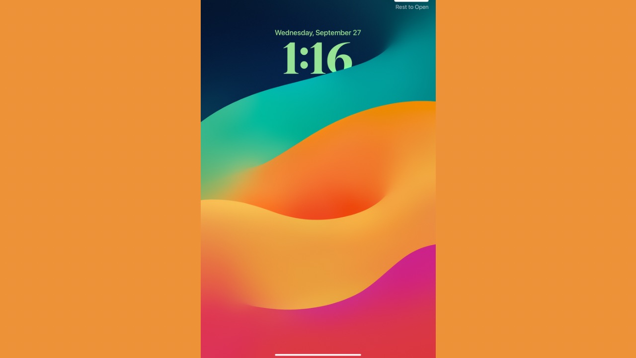 iPadOS 17 Lock screen customisation step 1