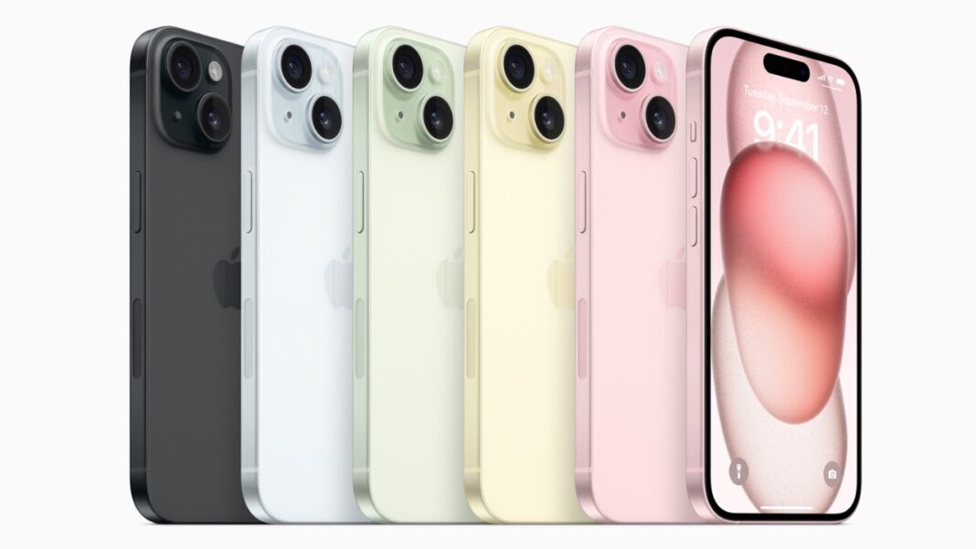 Iphone 15-colours