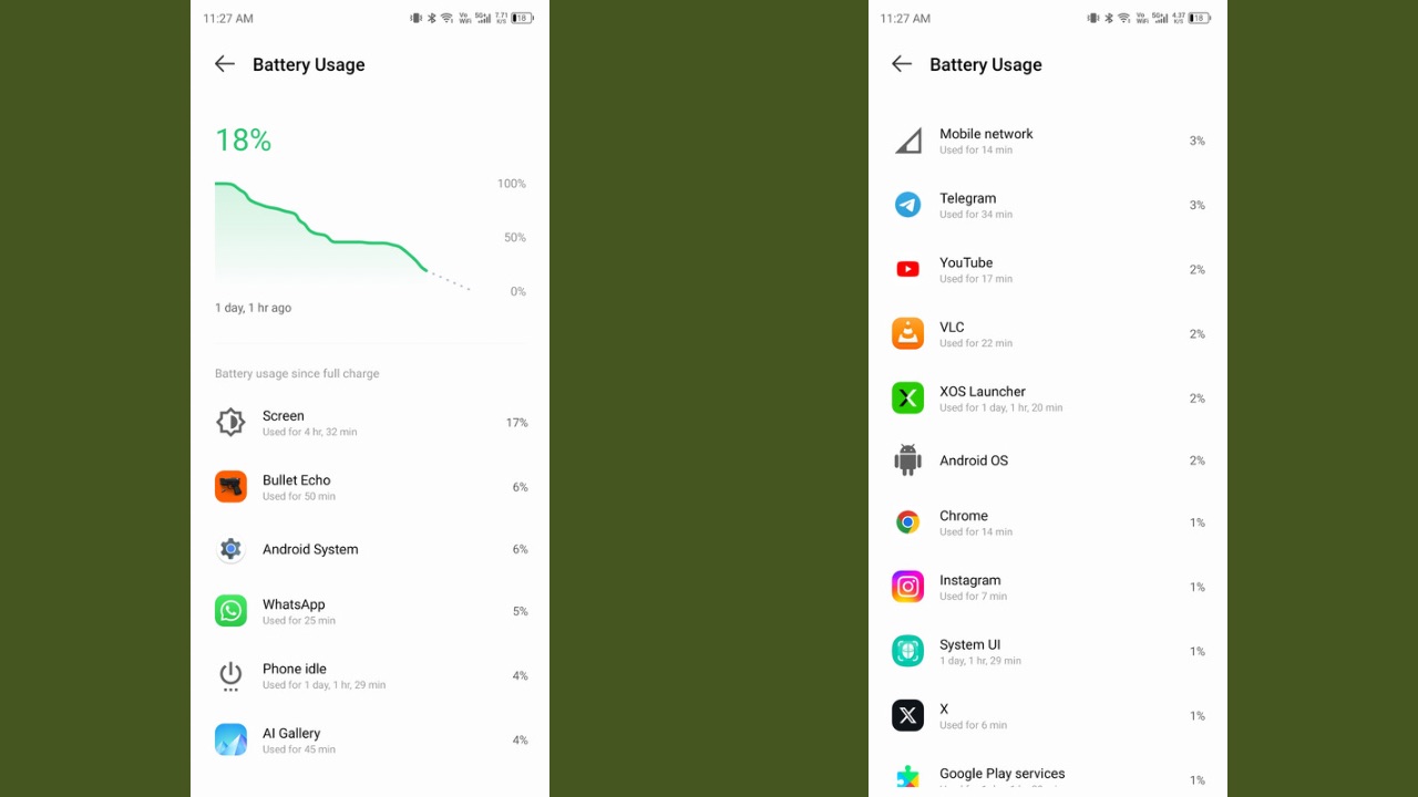 Infinix zero 30 5G battery performance 