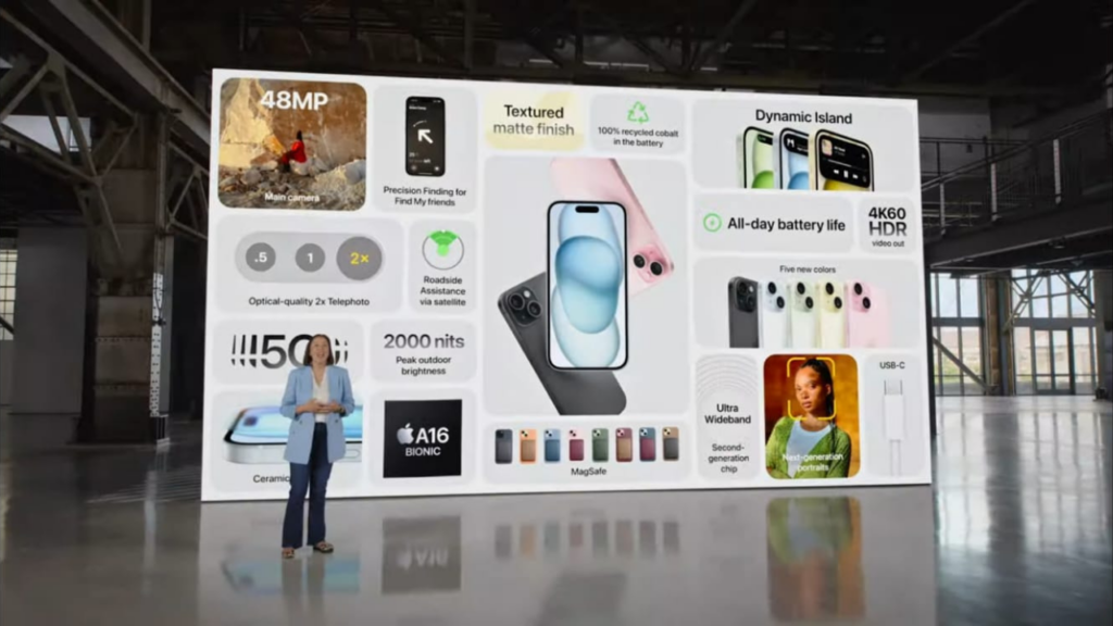 iPhone 15 features