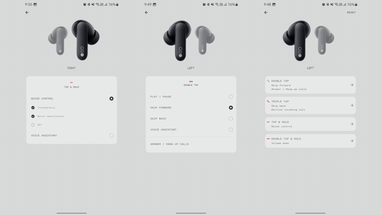 Cmf buds pro touch control settings 