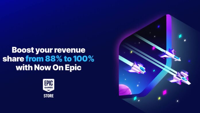 Epic Games Store 100% revenue