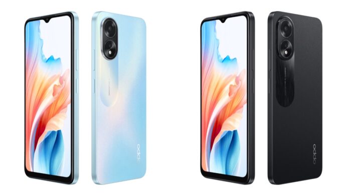 Oppo A18 colours