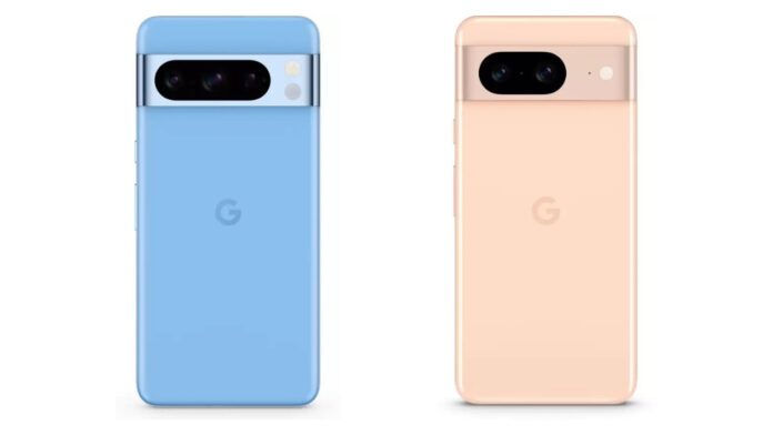 Google Pixel 8 series colours