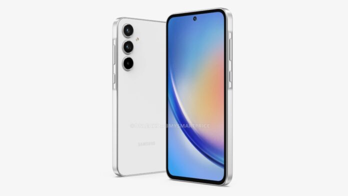 Galaxy A35 5g renders