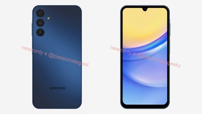 Galaxy a15 5g renders