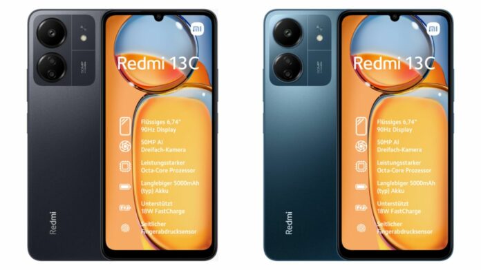 Redmi 13c leaked