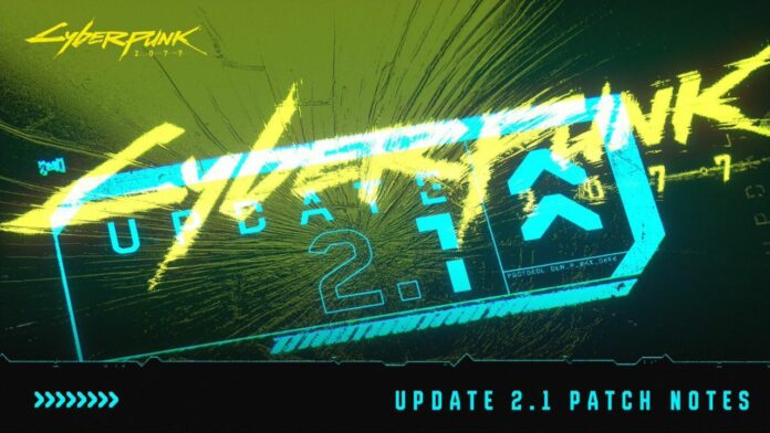 Cyberpunk 2077 update 2.1