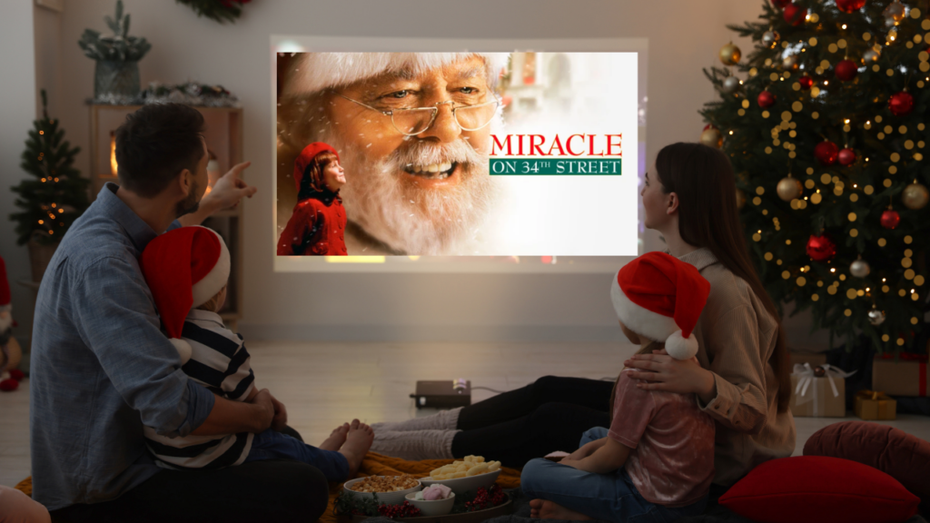 Best christmas Movie: Miracle on 34th Street