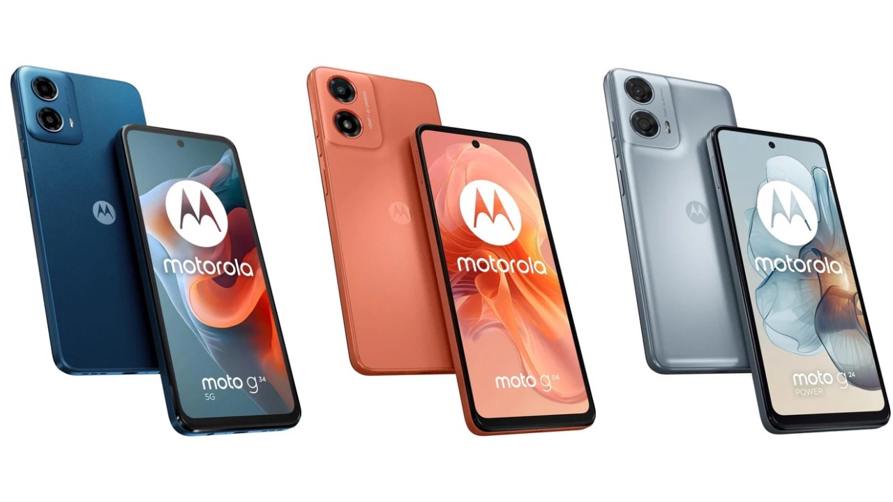 Moto G04, Moto G24 Power, Moto G34 5G Fully Detailed Ahead Of Launch
