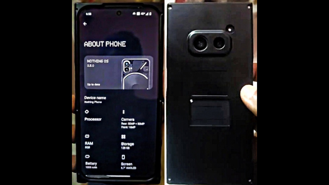 Nothing Phone (2a) prototype