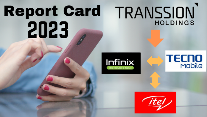 Report card 2023 of infinix itel and tecno