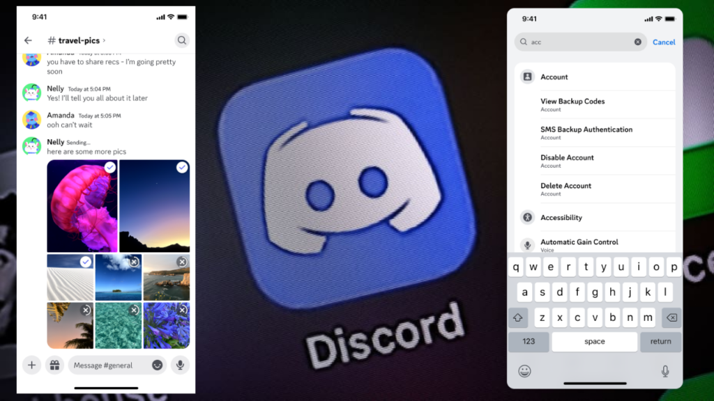 discord mobile app settings