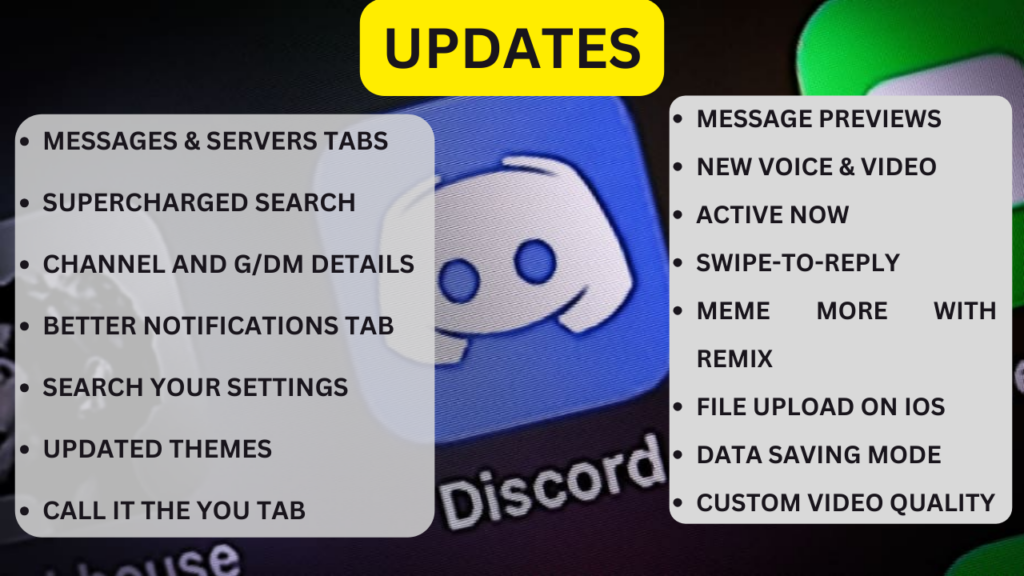 discord mobile app updates