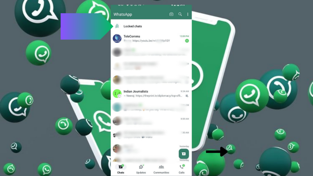 locked chat folder whatsapp