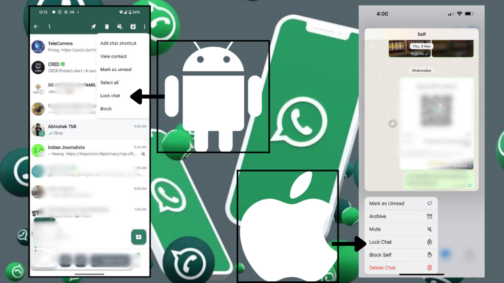 Whatsapp chat lock