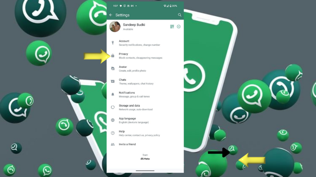 whatsapp privacy settings