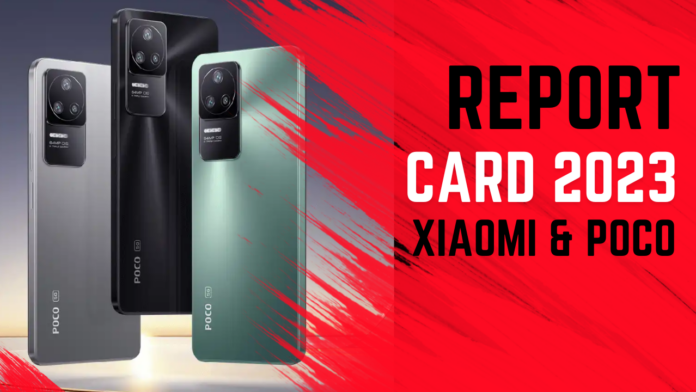 xiaomi poco report card 2023