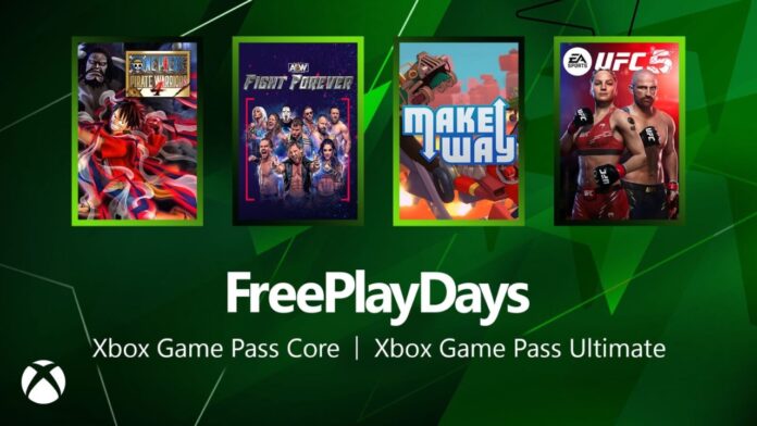 Xbox free play days ufc 5