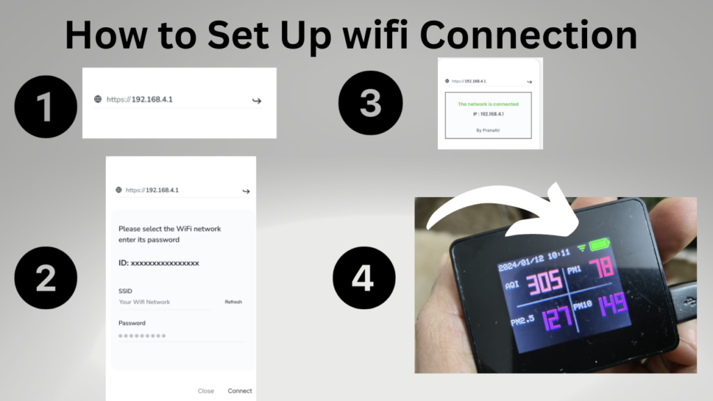 wifi on Prana Air Pocket PM2.5 