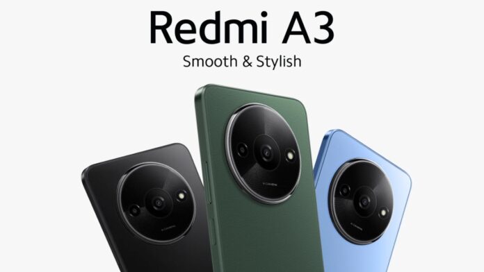Redmi A3 launched