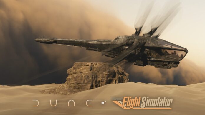 Xbox dune flight simulator