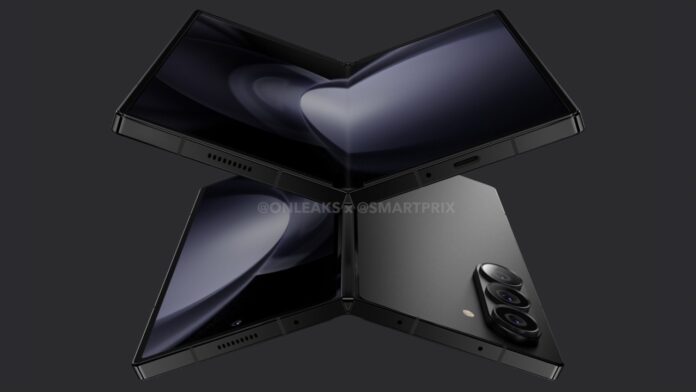 Galaxy z fold 6 renders