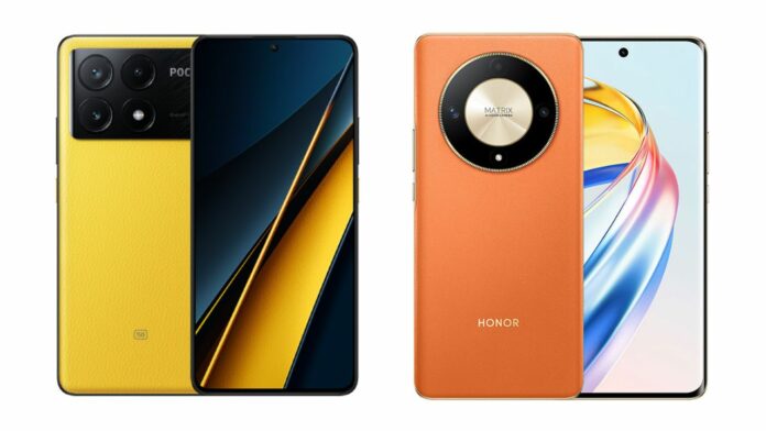 poco x6 pro honor x9b