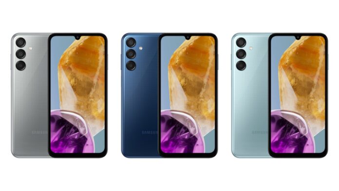 Galaxy M15 5g renders