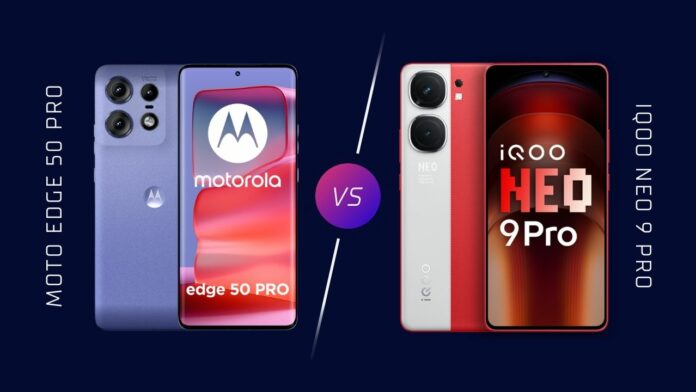 Iqoo Neo 9 pro vs motorola edge 50 pro