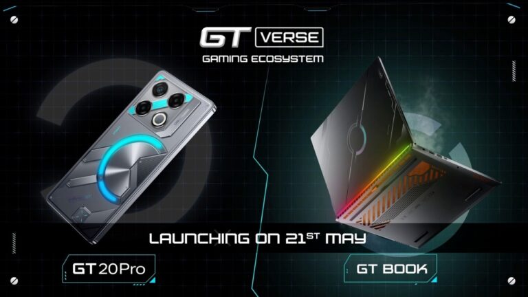 Infinix GT 20 Pro India Arrival Set For May 21, GT Book To Tag Along